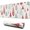 Multicolor Christmas Tree, variant on Long Mouse Pads for Desk,Multicolor Christmas Tree Pattern Desk Mats on Top Of Desks, Desk Mouse Pad Extra Large with 3mm Non-Slip Base and Stitched Edge for Gaming,Office,Work,Home 31.5x11.8in