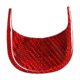 thumbnail image 1 of Etiqueta engomada modificada de fibra de carbono del marco de la decoración del reloj del tablero interior del coche para 2014-2021 rojo, 1 of 5