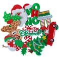 thumbnail image 1 of Set de 10 piezas bordadas navideñas con parches termoadhesivos TACVEL, 1 of 6