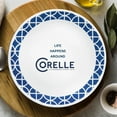 thumbnail image 3 of Corelle Cobalt Circles 16-Piece Glass Dinnerware Set (Service for 4), 3 of 8