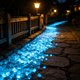 thumbnail image 4 of 2cm Droplet Shaped Luminous Garden Road Colored, 4 of 5