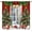 Christmas-5, variant on Christmas Window Curtains Winter Xmas Tree Glitter Print Curtains Home Decor Rod Pocket Living Room Bedroom Window Drapes Treatment Fabric 2Panels 42 (W) x 54(L) Inch Blackout