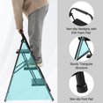 thumbnail image 4 of Costway 3 Step Ladder Folding Step Stool 330lbs Capacity with Anti-Slip Pedal & Handle, 4 of 10