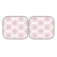 thumbnail image 7 of Balery 2 Piece Christmas Snowflakes Car Windshield Sun Shade|Foldable Front Windshield Shade for Car Front Window for Most Sedans SUV Truck-Large, 7 of 7