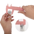 thumbnail image 4 of Unique Bargains 1 Pc Mini Regla de Medición de Cejas Regla de Doble Escala Herramienta de Medición 8.27"x2.91" Rosa, 4 of 6