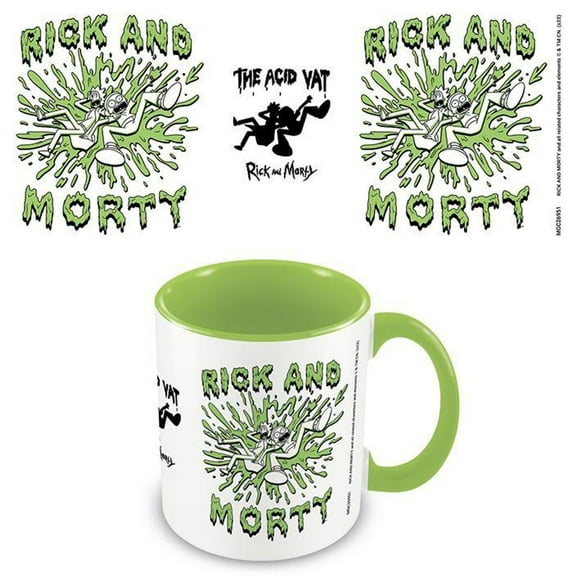 Rick And Morty Acid Vat Inner Two Tone Mug