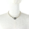 thumbnail image 4 of Pre-Owned TIFFANY & Co. Return to Tiffany Oval Tag Choker Necklace, 925 Sterling Silver, 52.6g,..., 4 of 7