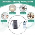 thumbnail image 4 of Ceiling Fan Remote Control Kit 40W 6-Speed Timing Function Replacement Remote for DC Ceiling Fans &, 4 of 5