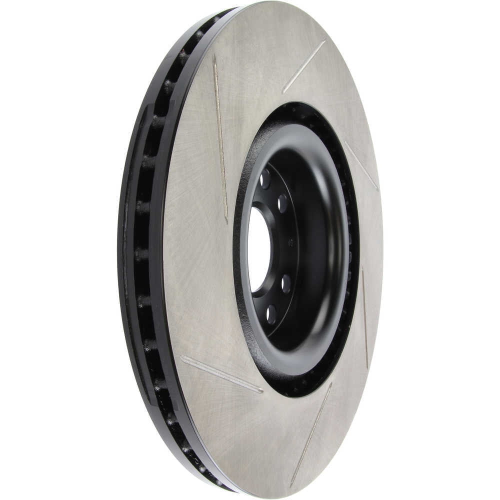 StopTech Power Slot 09 VW CC (Passat CC) / 06-09 Passat Front Left Slotted Rotor Fits select: 2008 VOLKSWAGEN R32, 2006-2008 VOLKSWAGEN PASSAT