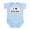 Sky Blue, variant on CafePress - I Love SALSA Infant Bodysuit - Baby Light Bodysuit, Size Newborn - 24 Months