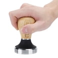thumbnail image 4 of Kitchen Supplies58mm Stainless Steel Flat Coffee Tools Coffee Tamper Built for the Future, 4 of 5