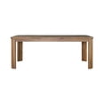 thumbnail image 3 of NPD Furniture Wilmington KD 79" Dining Table in Brushed Brown, 3 of 13