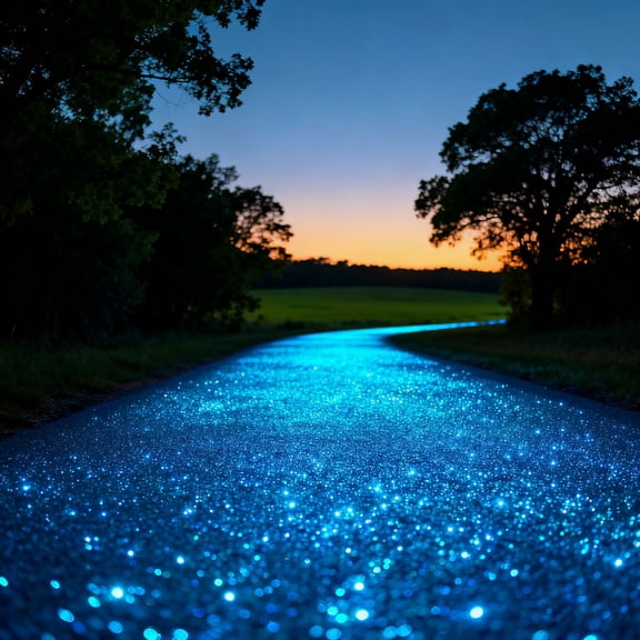 Glow-in-the-Dark Stone 1000pcs Colorful Resin Pebbles Luminous Garden Stones for Walkways Aquariums Potted Plants and Outdoor Landscaping