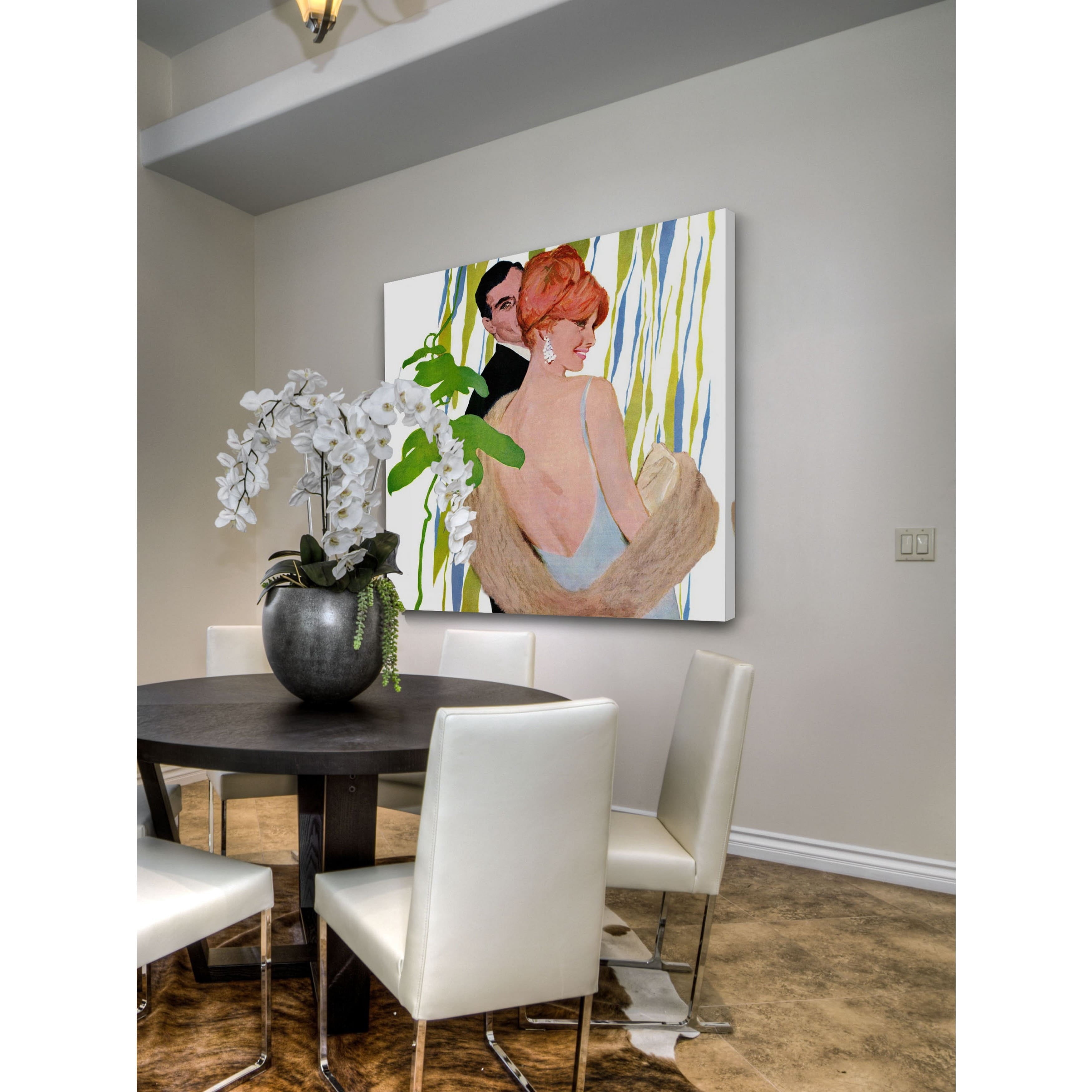 Marmont Hill "Money on Her Mind" by Joe de Mers Painting Print on Canvas