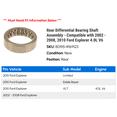 thumbnail image 2 of Rear Differential Bearing Shaft Assembly - Compatible with 2002 - 2008, 2010 Ford Explorer 4.0L V6 2003 2004 2005 2006 2007, 2 of 2