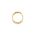 thumbnail image 2 of 14k Yellow Gold 2mm Lightweight Flat Wedding Band Size 8, 2 of 7