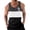 Black, variant on Summer Sports Tank Tops for Mens Quick Dry Vest Muscle Gym Undershirts Tank Printed Round Neck Tops Sleeveles Pullover Black Size 2XL