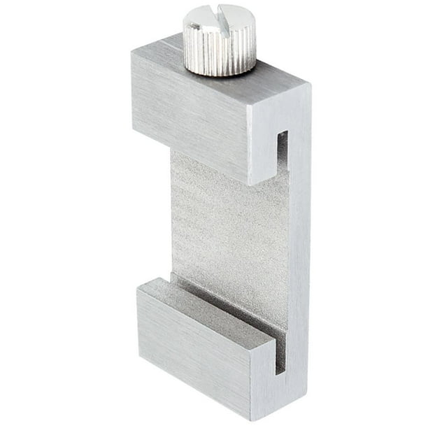 Medidor de marcado de línea de carpintería, regla de acero al carbono, limitador, bloque localizador (39mm)