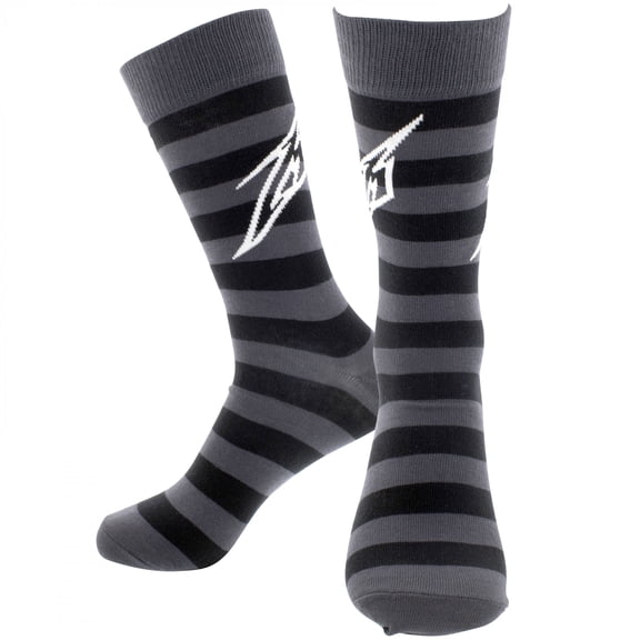 Metallica Lightning M Band Logo Ankle Socks
