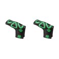thumbnail image 4 of Wosthever Fundas de cabeza de palo de golf a prueba de agua de moda para Putter PU cuero Golfball Putter Headcover negro negro 2piezas, 4 of 6