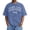 Blue@GC@, variant on CONZONE Mens T-Shirts Short Sleeve Distressed T Shirts for Men Crew Neck Letter Graphic Y2K Casual Summer Tee Tops