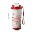 thumbnail image 2 of RKSTN Stainless Steel Mug Coffee Thermal Mug Multi Color Optional Spray Plastic 304 Stainless Steel Mug Portable Car Carrying Coffee Mug Student Walking Mug, 2 of 5