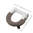 thumbnail image 2 of TIELUTT Extra Thick Seat Cushion for Enhanced Bathroom Comfort and Support with Grip and Easy Cleaning Auto Back Support Lower Back Car Support Upper Back Seat Support Car Seat Full Cushion Kayak Seat, 2 of 5