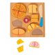 thumbnail image 3 of Rompecabezas de madera para cortar, juguete de aprendizaje Montessori, juguete de cocina de madera para cortar postre, 3 of 9