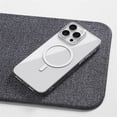 thumbnail image 3 of Ultra Thin Hard PC HD Transparent Magnetic Case For iPhone 16 15 14 13 12 Pro Max Plus Magsafe Wireless Charge Clear Back Cover PC Matte Clear For iPhone 12, 3 of 6