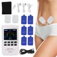 thumbnail image 4 of Electronic Pulse Massager Electronic Massager Digital Pulse Massager Pulse Muscle Stimulator Pulse Therapy Massager Intelligent Electronic Pulse Massager Heating Therapy Muscle ANGGREK Pulse Muscle Stimulator, 4 of 8