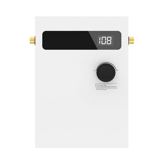 Tankless Electric Hot Water Heater Instant Demand Self Modulating Energy Saving