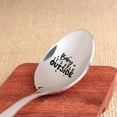 thumbnail image 5 of Engraved Spoon- Baby Its Cold Outside Spoon Christmas Gift | Holiday Gift for Son Daughter Merry Christmas Gift Basket Ideas | Winter Gift for Men Women - Stainless Steel Spoon - 7 Inch, 5 of 5