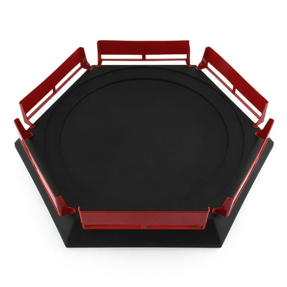 Vobor Arène de Toupies Burst Battle, Stade de Toupies de Combat Détachables et Épaissies pour Jeu de Toupies Burst Battle, Jouet Noir 215g/7.6oz