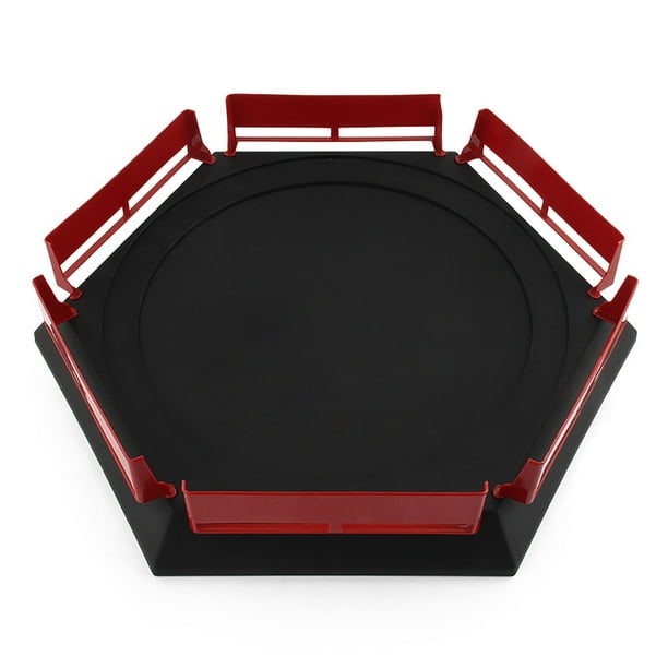 Burst Battle Top Arena Estadio superior de batalla engrosado desmontable para Burst Battling Tops Juego de juguete Negro 215 g/7,6 oz YUNYI BRAND Deportes