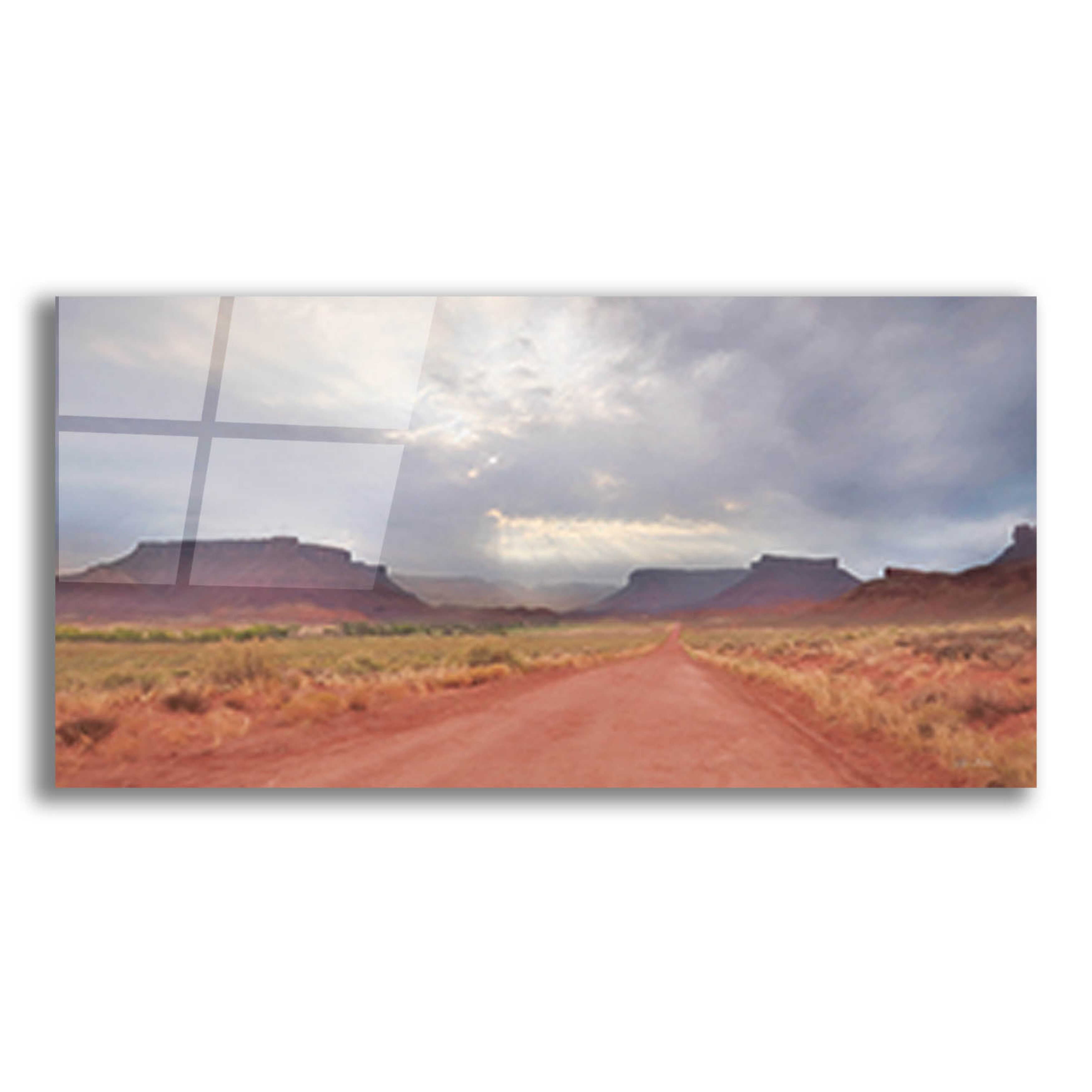 Colorado Country Roads Landscape Acrylic Canvas Print