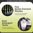 thumbnail image 4 of Sun Joe 2030 PSI Electric Powered Pressure Washer, 1.2 GPM Power Cleaner with Soap Tanks, 4 of 10