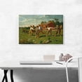 thumbnail image 2 of ARTCANVAS Snap the Whip 1872 Canvas Art Print by Winslow Homer - Size: 26" x 18" (0.75" Deep), 2 of 9