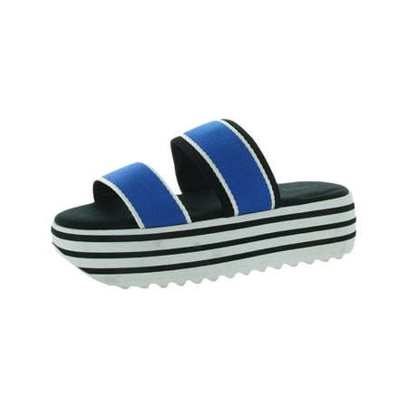 

Madden Girl Womens AllTha Strappy Memory Foam Flatform Sandals