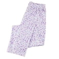 thumbnail image 2 of Sokhug Womens Lightweight Print Straight Leg Pajama Pants Elastic Waist Breathable Summer Home Sleep Bottoms Casual Thin Loose Home Pants Cropped Pants, 2 of 5