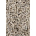 thumbnail image 2 of Addison Rugs Mayfield Washable Cowhide Small Boxes Gray Rectangle Rug, 8' x 10', 2 of 6