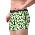 thumbnail image 2 of Yiaed St. Patrick's Day Print Men's Soft Cotton Boxer Shorts Breathable Boxers Underwear Moisture-Wicking Underwear Stretch Boxer Briefs for Man-Large, 2 of 5
