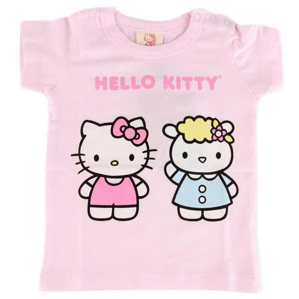 Hello Kitty - Hello Kitty Short Sleeve T- Shirt - Walmart.com - Walmart.com