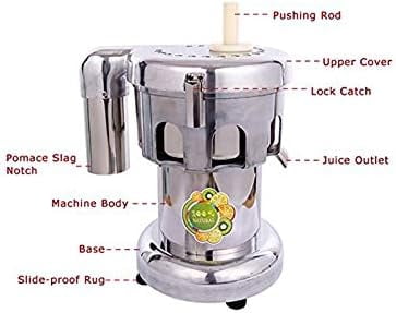 Commercial Fruit Vegetable Juicer Vegetable Extractor Centrifugal Juice Machine Stainless Steel