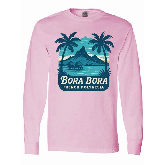 Inktastic Bora Bora Long Sleeve T-Shirt