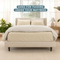 thumbnail image 4 of Bare Home Sand Diamond Stitched Quilt, Full/Queen - Hypoallergenic, 4 of 8