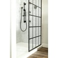 thumbnail image 4 of Kohler K-9479 Archer 60" X 36" Single Threshold Center Drain Shower Base - Black, 4 of 7