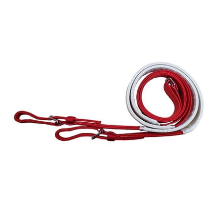 Jacks 4351-RE Thoroughbred Buckle Race Reins  Red
