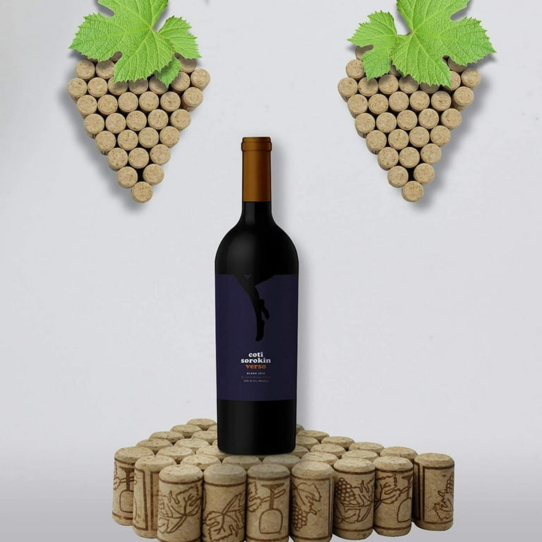 Wine Corks, Straight Corks, 8, Premium Recycled Corks, Corks for