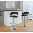 thumbnail image 5 of LumiSource Jie Adjustable Barstool - Set of 2, 5 of 11