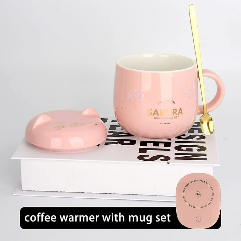 Coffee Mug Warmer, Smart Cup Warmer for Desk Auto Shut off